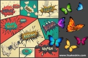 speechbubbles pop art
