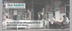 shop mit schildern