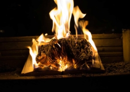 brennendes Buch
